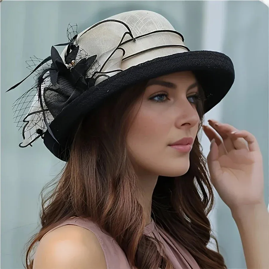 2024 British Casual Top Hat Women's Sun Protection Hat