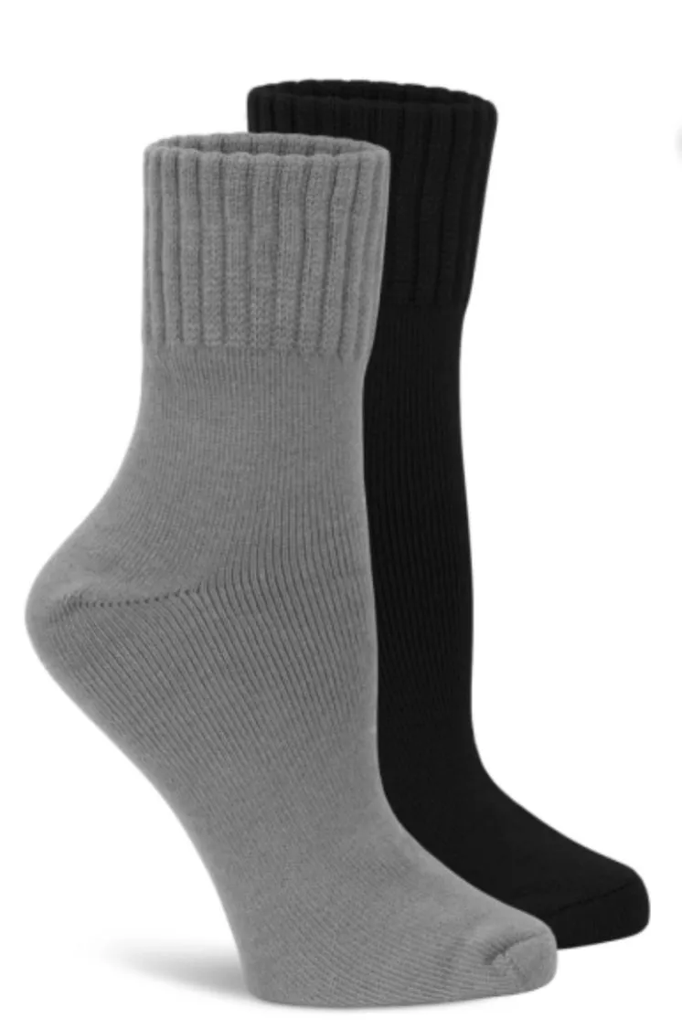 2PK Pillow Polytam Crew Socks