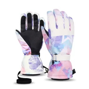 Adult Insulated Five Finger Waterproof Gloves