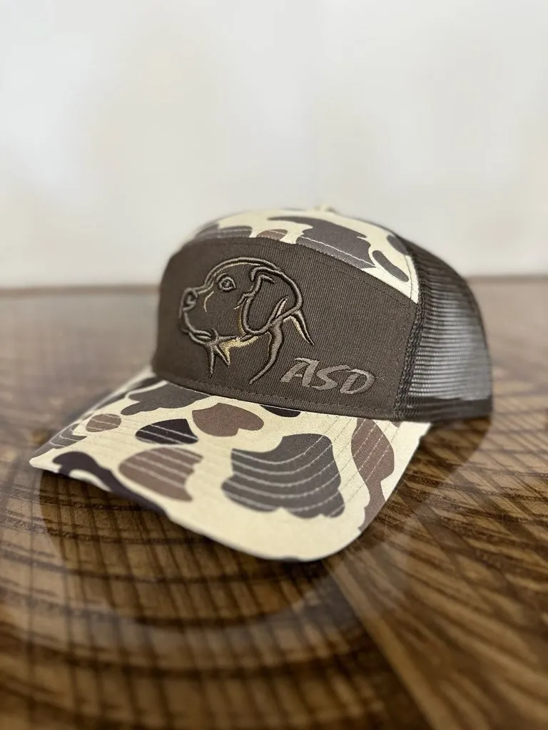 ASD Camo/Brown Hat