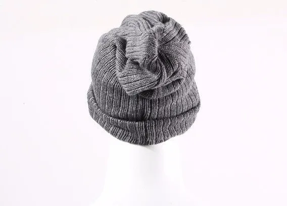 Autumn and Winter Casual Unisex Solid Color Warm Hat