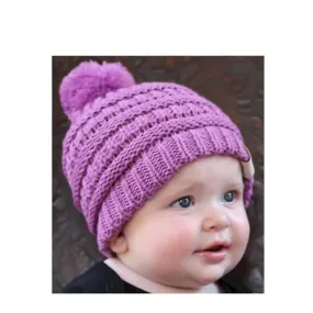 Baby-847 New Lavender Beanie