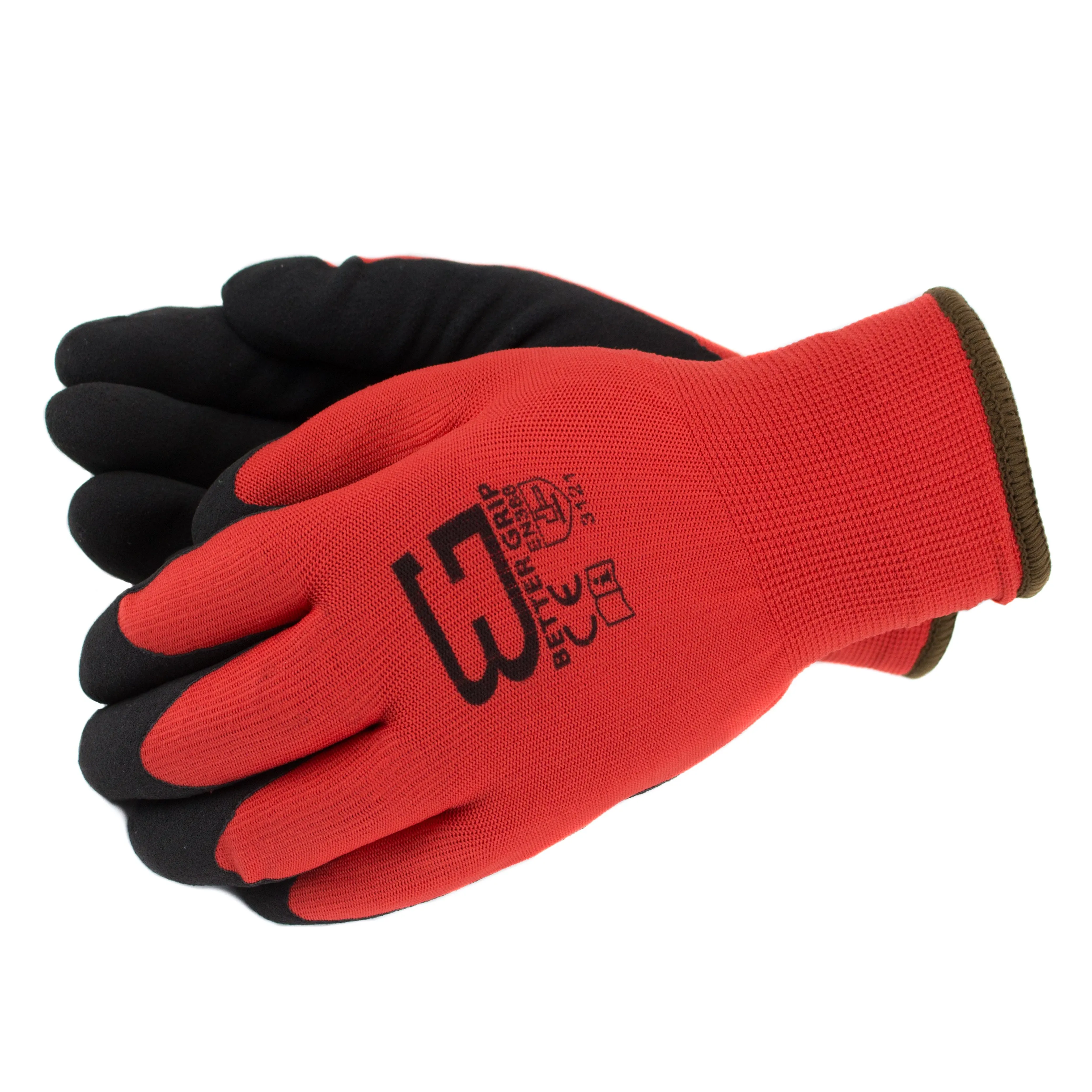 Better Grip® Double Lining Rubber Coated Gloves - BGWANS-RD