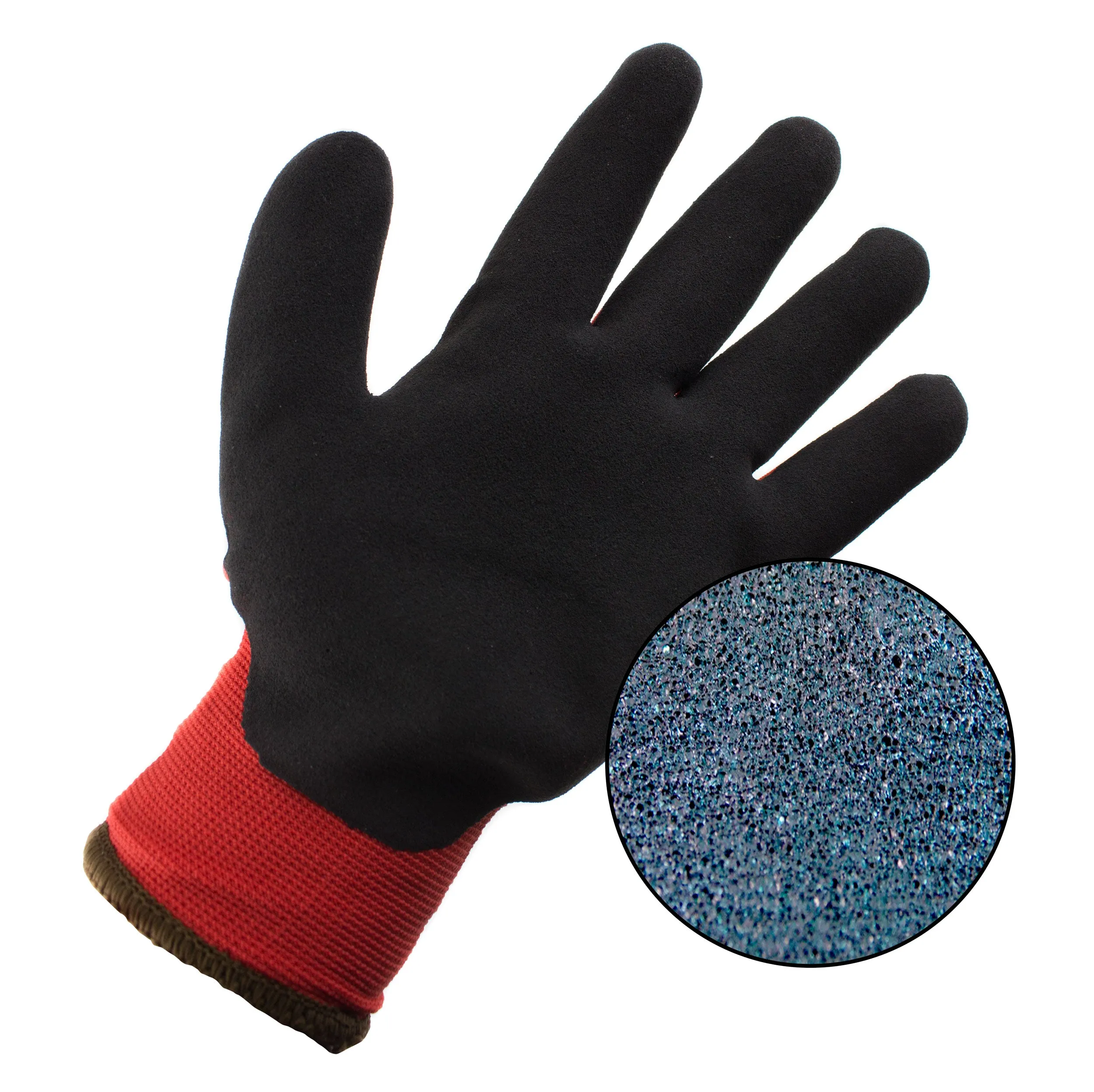 Better Grip® Double Lining Rubber Coated Gloves - BGWANS-RD