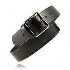 Boston Leather 1-3/4" Garrison Leather Belt w/ Decorative Stitching