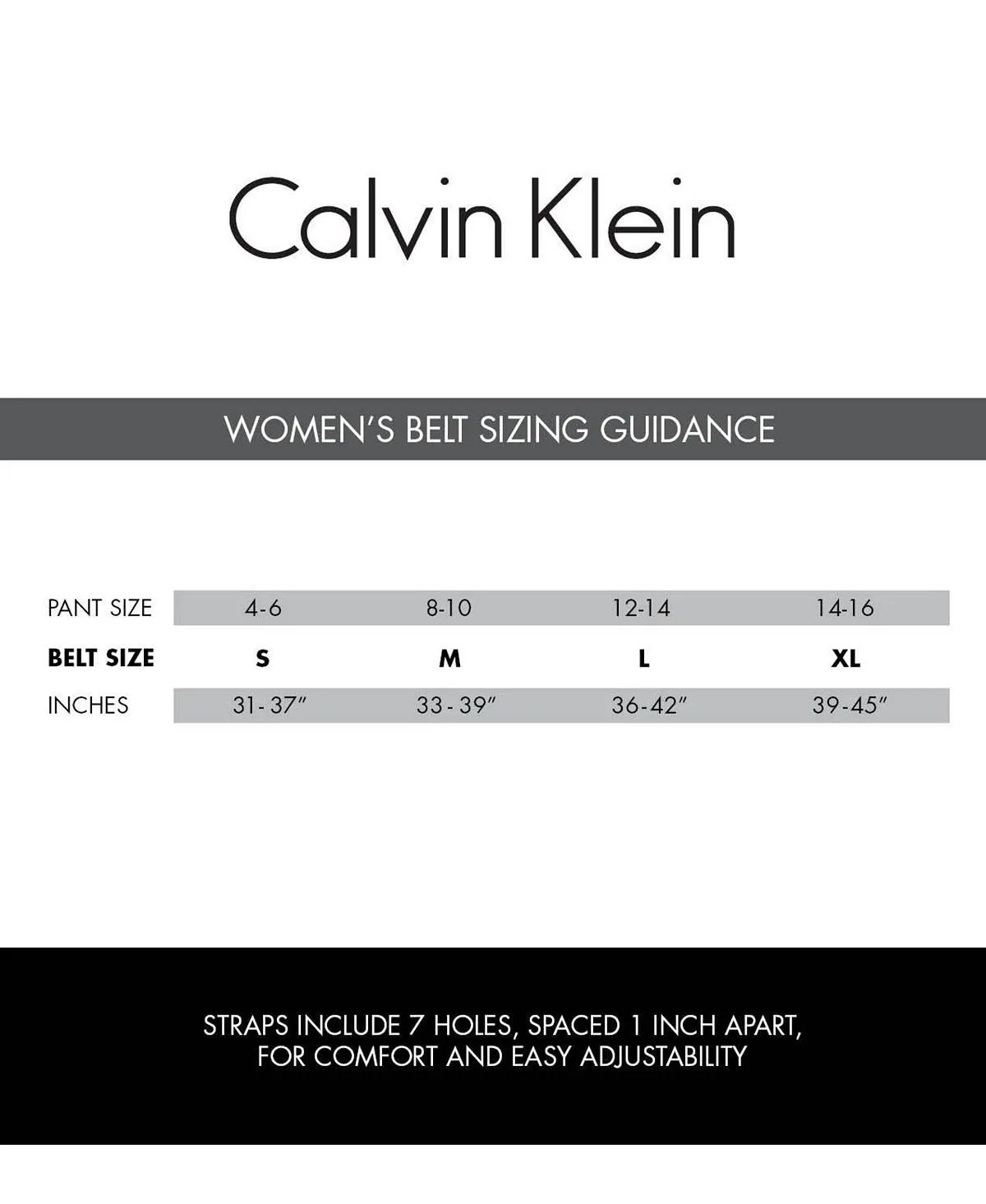 Calvin Klein Women's ck Monogram Buckle Slim Belt