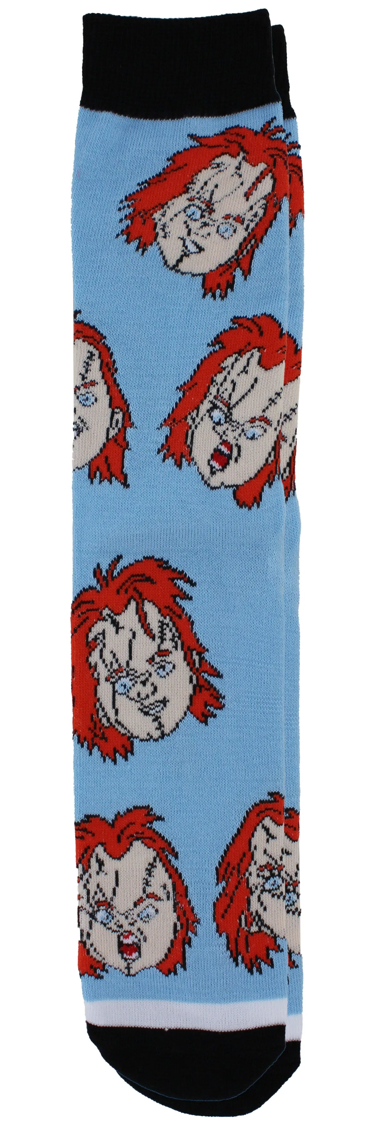 Chucky Wanna Play? Men's Casual Crew Socks, 6-Pack, Size 8-12