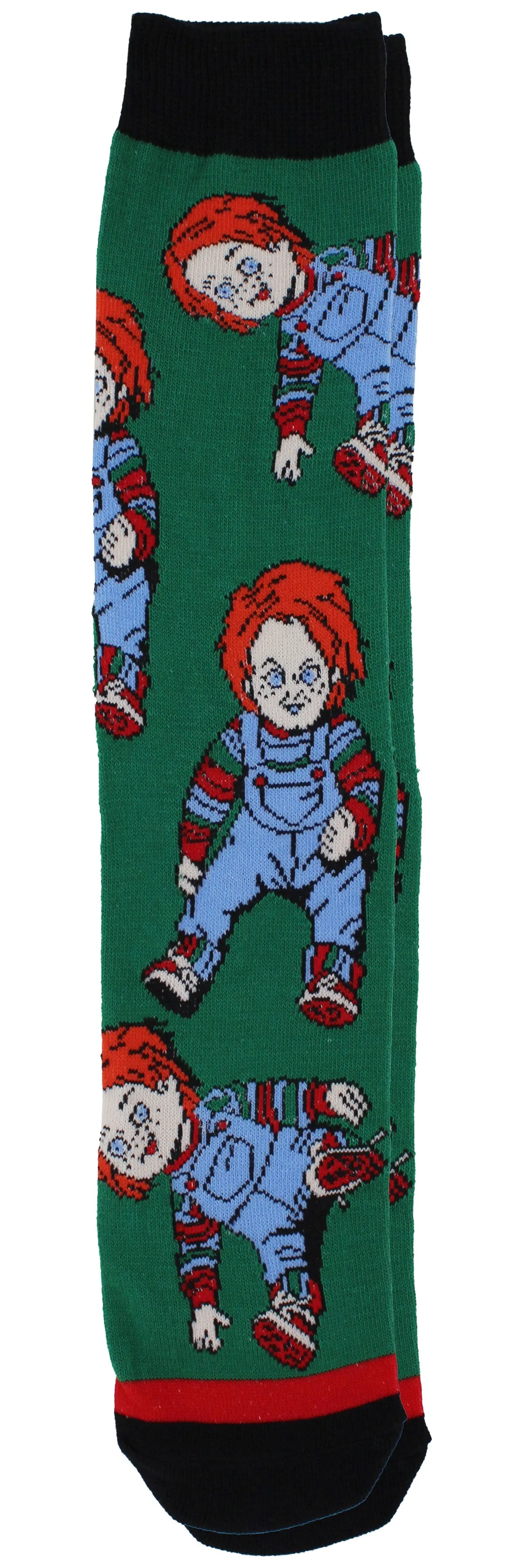 Chucky Wanna Play? Men's Casual Crew Socks, 6-Pack, Size 8-12