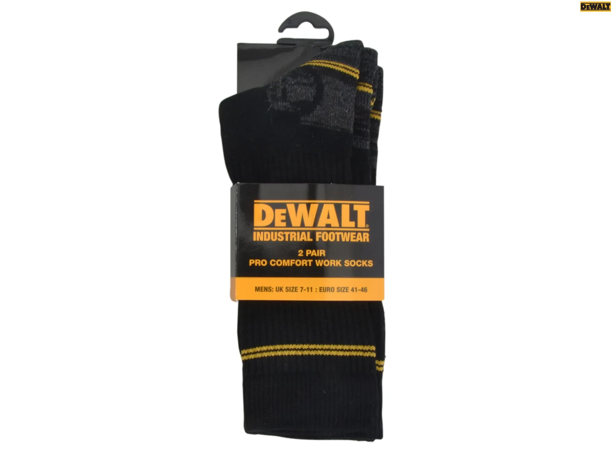 DeWalt Pro Comfort Work Socks (2 Pairs)