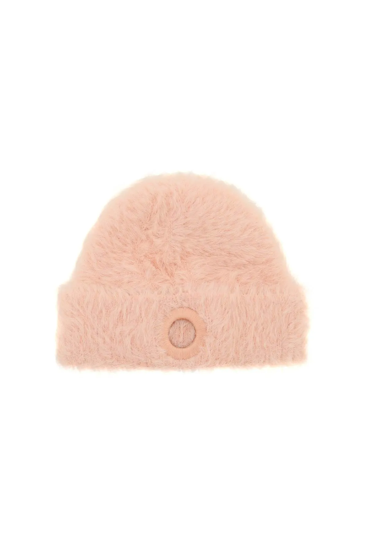 faux fur beanie