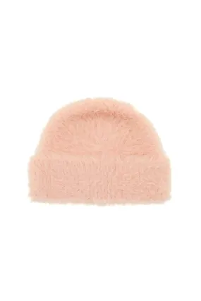 faux fur beanie