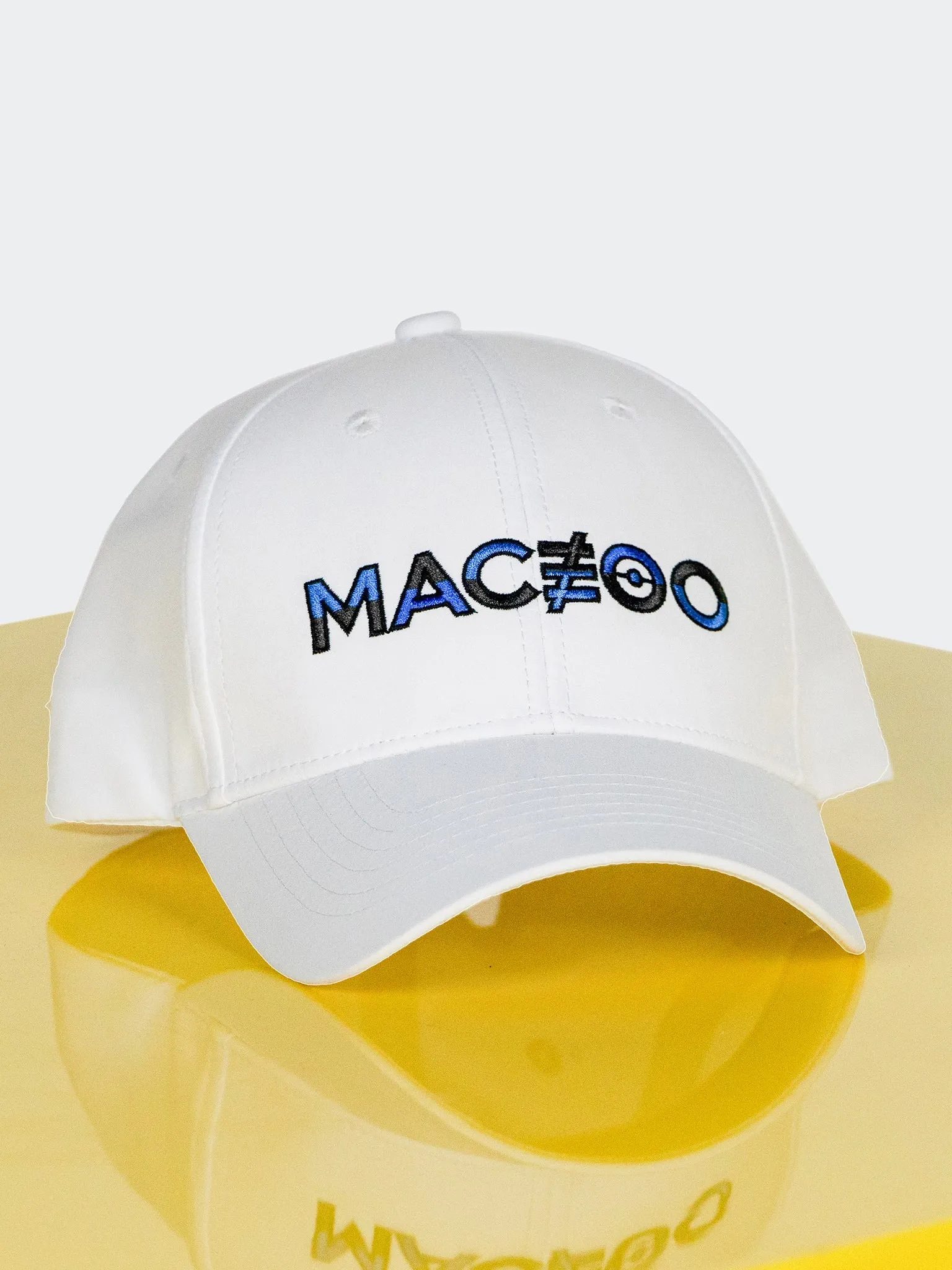 Hat Logo White