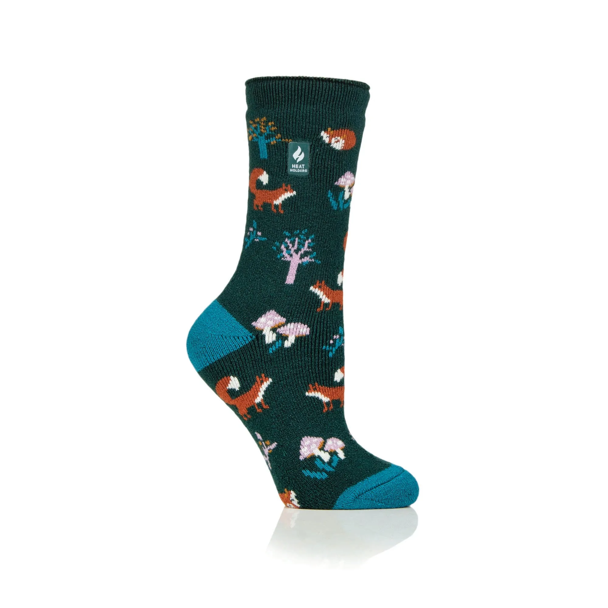 Ladies Lite Jacquard Socks - Foxes Lair