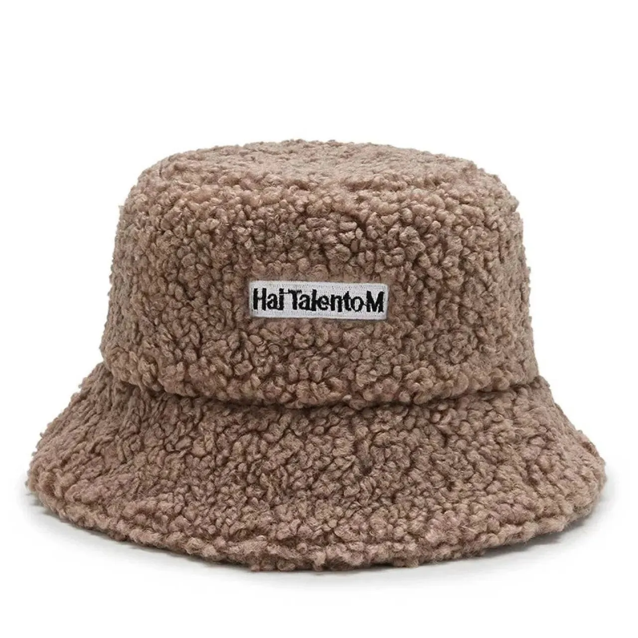 Lambswool Winter Bucket Hats for Adults