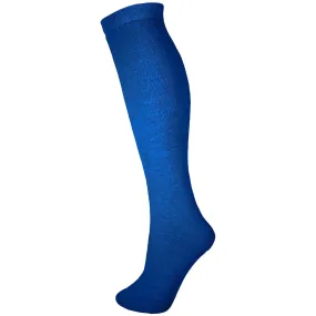 Manby Ski Accessories Kids Essential Thermal Ski Sock Blue