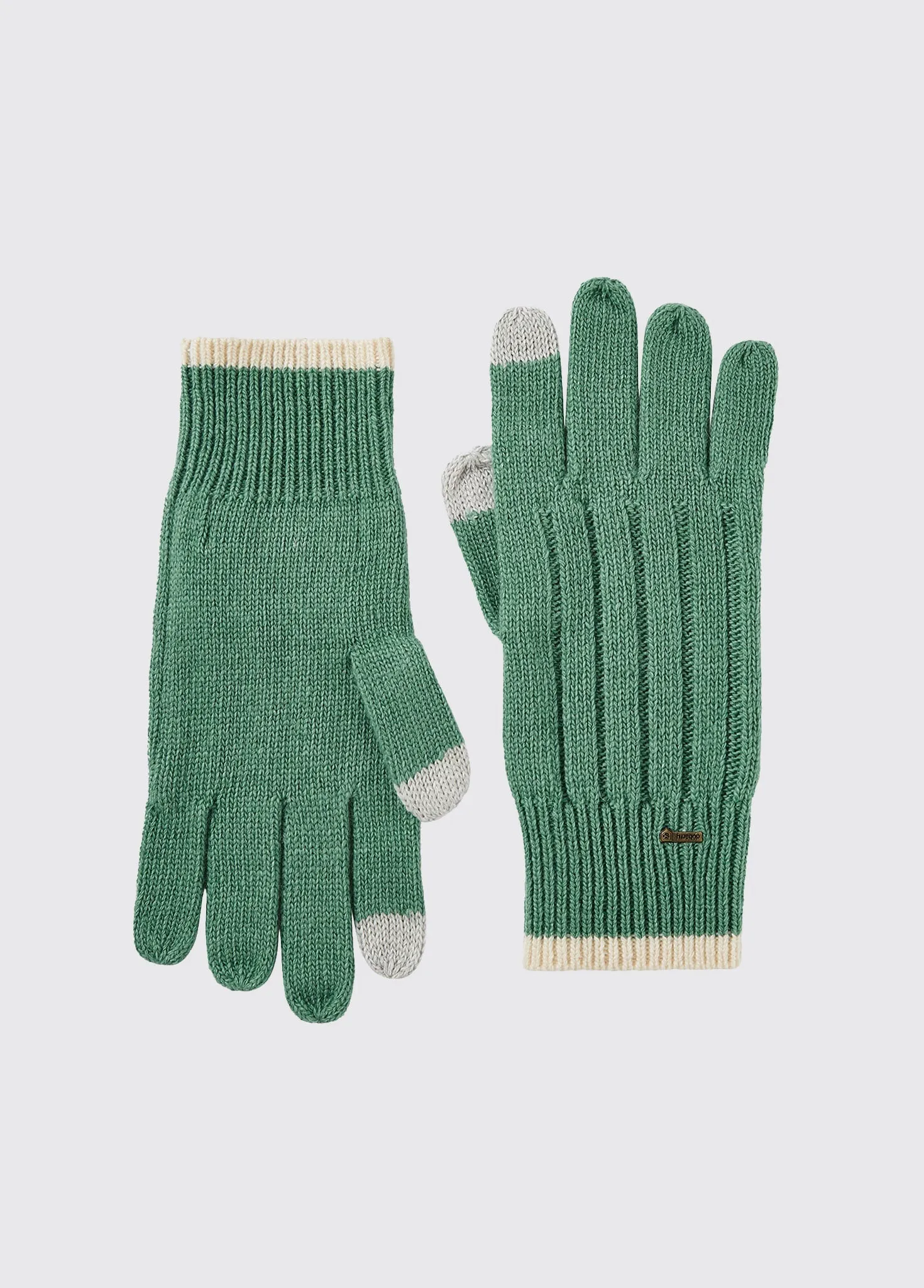 Marsh Ladies Knitted Gloves - Crab - Size Medium