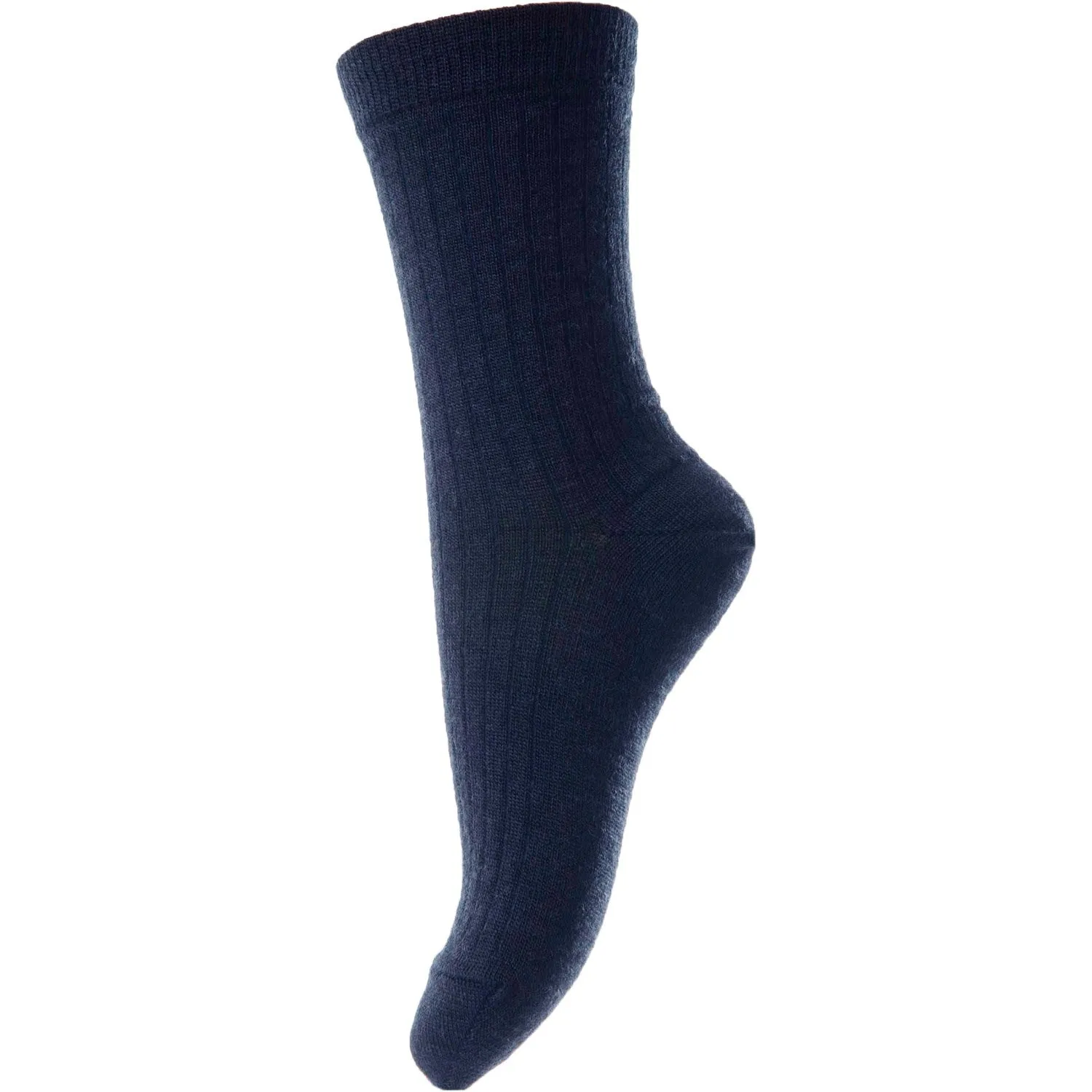 Mp Danmark Navy 718 Wool rib socks