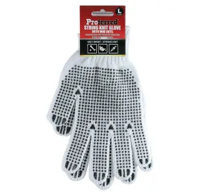 Proferred Industrial Gloves 3 pack - Large Poly/Cotton Knitted