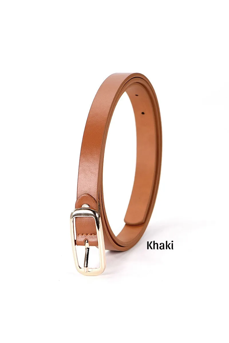 Rectangle Buckle Belt