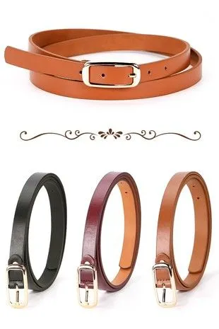 Rectangle Buckle Belt