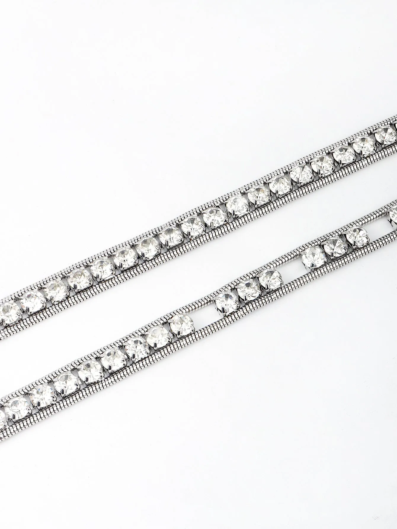 Rhinestone Metal Belt