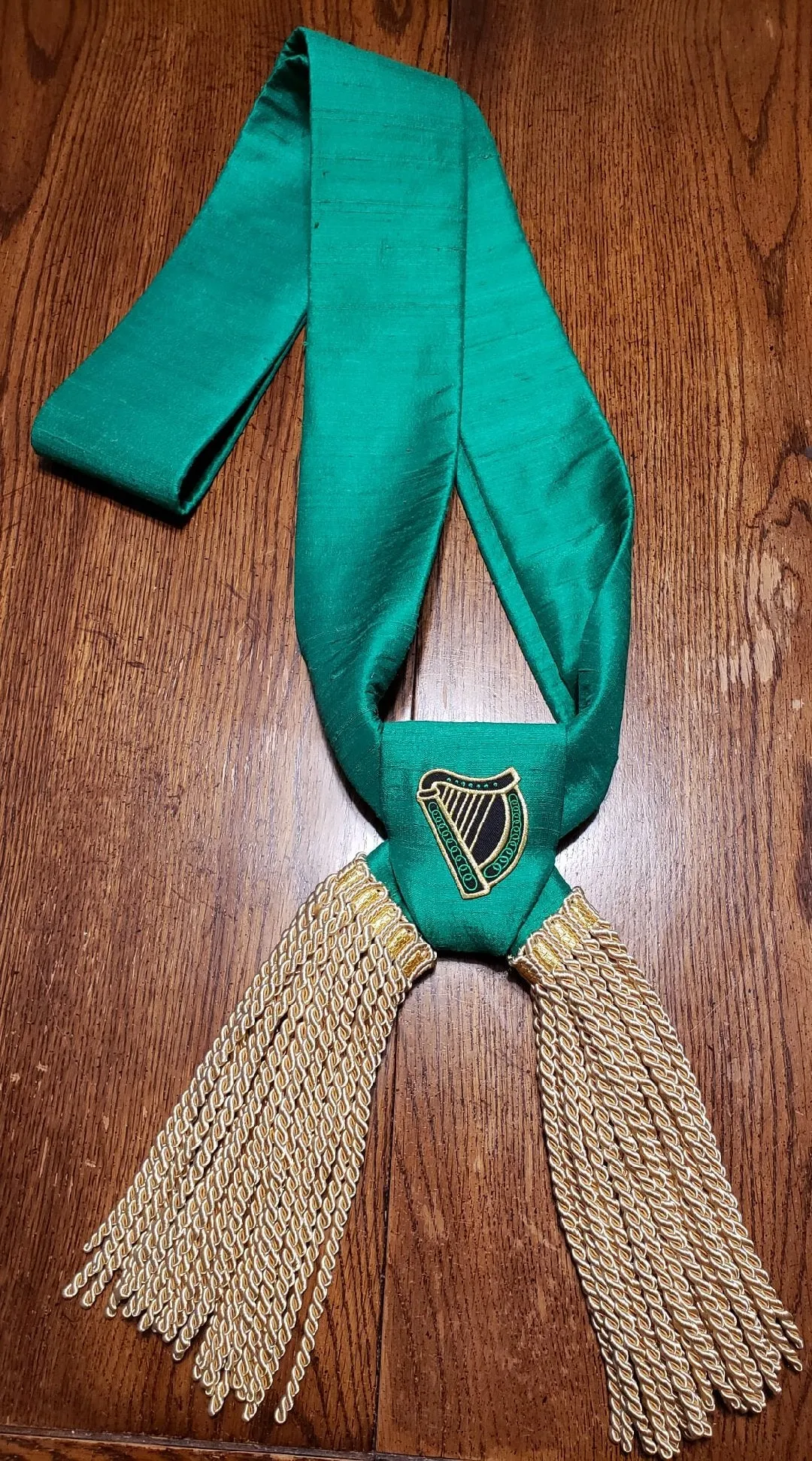 Sash, Emerald Society Officers Sash(Silk)