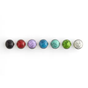 Synthetic Stone Dome Rivets 10 Pack