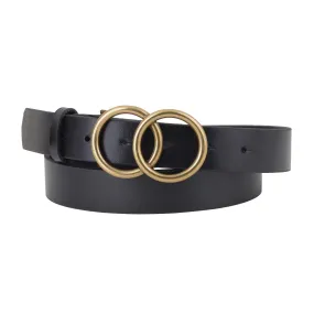 The Harmony Buckle Leather Belt