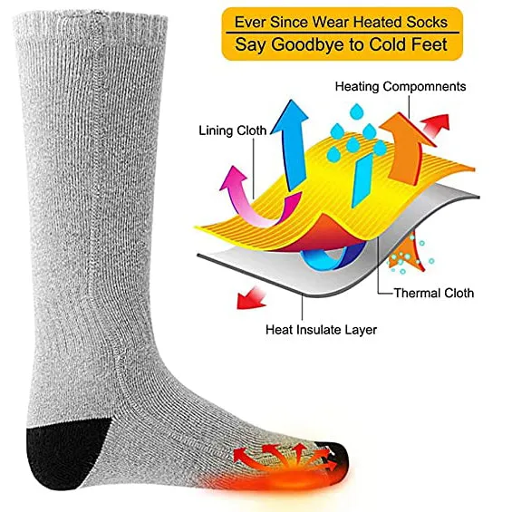 Unisex Thermal Heated Socks