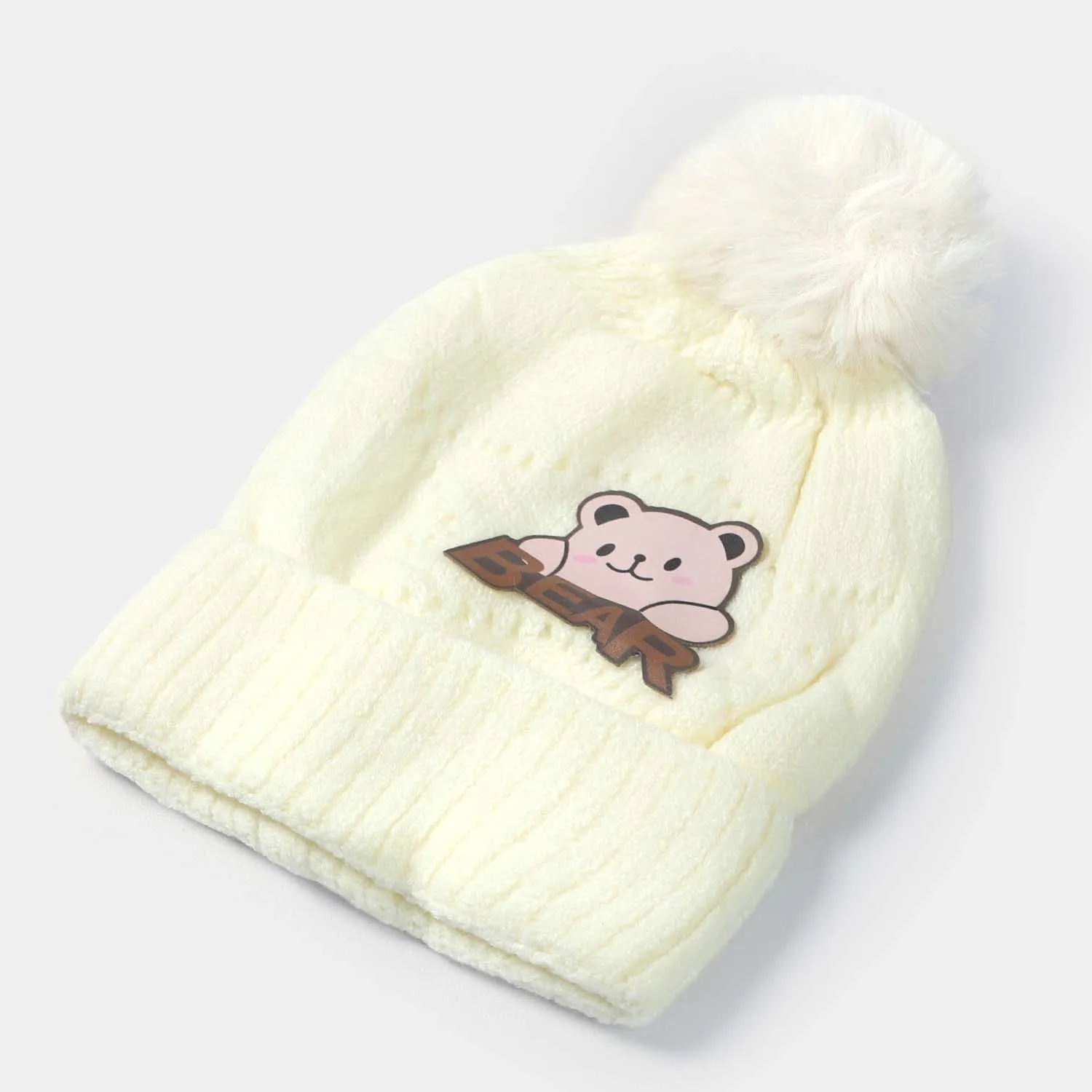 Woolen Cap 6M  | Cream