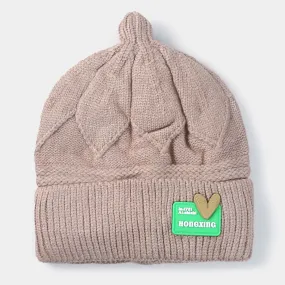 Woolen Cap 9M  | Light BROWN