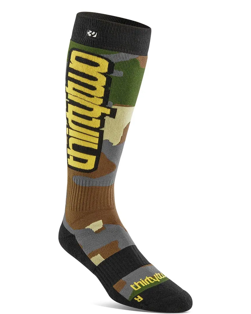 Youth Double Thermal Socks - Camo