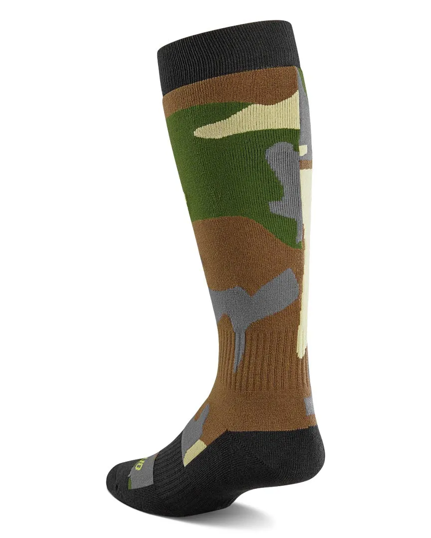 Youth Double Thermal Socks - Camo